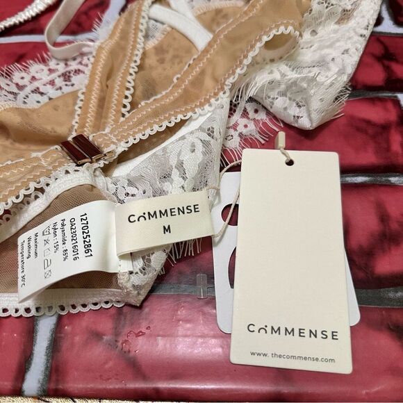 French women Bra ultra thin lace flower size M - Picture 7 of 11